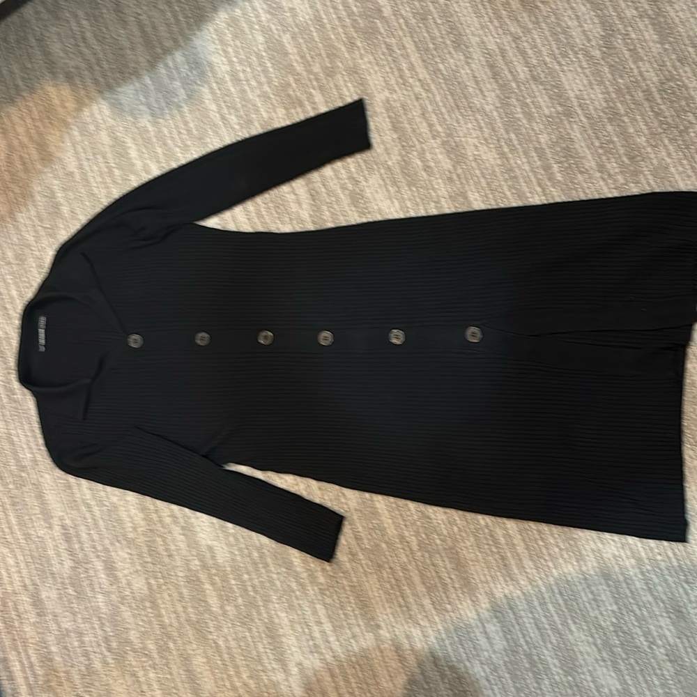 Black knit dress!